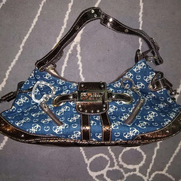Y2K GUESS Shoulder Bag - Picture 1 of 5